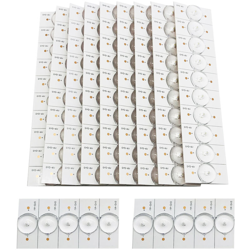 KKmoon 100PCS 6V SMD perline con lente ottica Fliter per 32-65 LED TV Riparazione Striscia luminosa a LED Accessori,6V 100 pezzi características