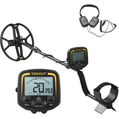 Asupermall - Rilevatore di metalli LCD da 3,7 pollici Rilevatore di metalli sotterraneo per esterni ad alta sensibilit