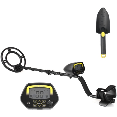 KKmoon Display LCD Metal Detector Rilevatore di pepite Cercatore d'oro Cacciatore di tesori con sensibilit