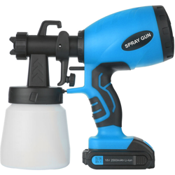 KKmoon Spruzzatore di vernice ad alta pressione 120W Pistola a spruzzo elettrica senza fili con 3 modelli di spruzzo Controllo della velocit en oferta
