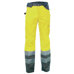 Pantalone da lavoro RAY Alta Visibilità Giallo Fluo taglia 58 - Cofra precio
