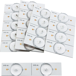 KKmoon 20PCS 6V SMD perline con lente ottica Fliter per 32-65 LED TV Riparazione Striscia luminosa a LED Accessori per parti,6V 20 pezzi en oferta
