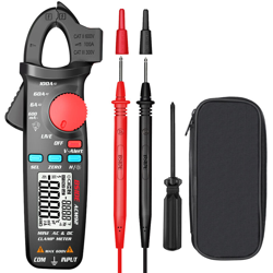 BSIDE ACM92 LCD Multimetro digitale a pinza 6000 conteggi True RMS Multimetro AC / DC Gamma automatica Mini misuratore universale portatile Misura e en oferta