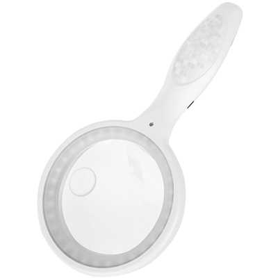 Lente d'ingrandimento portatile portatile 5X / 10X Lente d'ingrandimento ricaricabile con luce LED 33pcs 3 Regolazione della luminosit