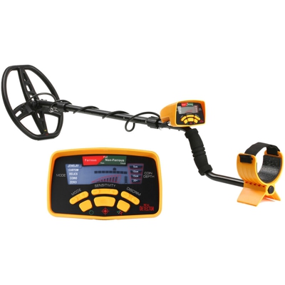 Asupermall - Display LCD professionale per ricerca di tesori di caccia di gioielli con metal detector sotterraneo ad alta sensibilit