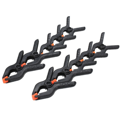 10 pezzi plastica nylon levetta un morsetto morsetti a molla punte multifunzionali clip set di strumenti fai da te per studio fotografico piastra