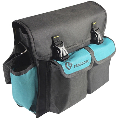 Asupermall - 081 Borsa porta attrezzi multifunzionale Borsa monospalla in tessuto Oxford Kit attrezzi impermeabile e resistente all'usura Kit