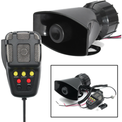 Altoparlante di allarme 12V 115db con microfono sistema PA per auto precio