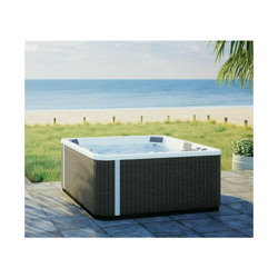 Kinedo - Grandform Happy Spa A500 Minipiscina 5 Posti Bianco/Rattan 215X215X94 Cm. Hpp#A500 características