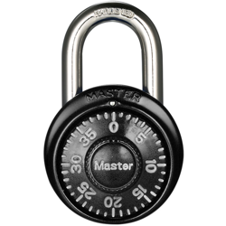 Lucchetto a combinazione Lucchetto Lucchetto per armadietto Armadietto Lucchetto per bagagli Serratura per zaino Nero,Nero, - Master Lock en oferta