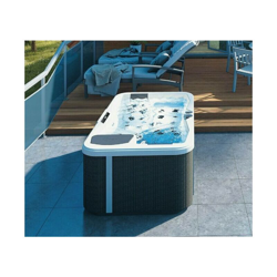Kinedo - Grandform Happy Spa A200 Minipiscina 2 Posti Bianco/Rattan 200X117X78 Cm. Hpp#A200 en oferta