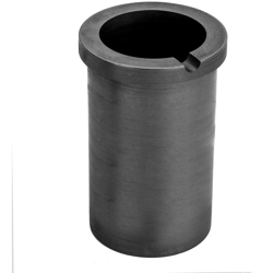 Crogiolo di fusione di grafite ad alta purezza per metalli ad alta temperatura e metalli d'argento,4 en oferta