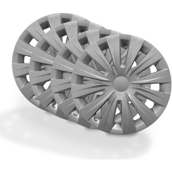 Set 4 copricerchi per auto universali 16'' in polipropilene Spider características