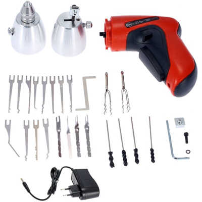 Set di attrezzi per fabbro professionale con apertura rapida per serratura elettrica AC100-240V