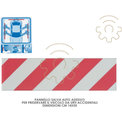 Geko - PANNELLI ADESIVI PANNELLO ANTIURTO PER BOX AUTO 13,7X50 PROTEZIONE MACCHINA en oferta