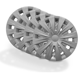 Set 4 copricerchi universali per auto 15'' in polipropilene Spider en oferta