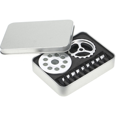 Asupermall - Cacciavite multifunzione Mini Smart multi-funzione di precisione cacciavite strumento di riparazione Spinner Drive,Argento,
