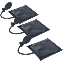 3 Pack Air Wedge Bag Strumento di allineamento Air Shim Gonfiabile Pry Bar Strumento di livellamento Carico massimo 353 Pounds Shim Bag per porte características