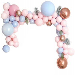 167 pezzi / set Kit arco palloncino rosa Set compleanno matrimonio Baby Shower Garland Decor en oferta