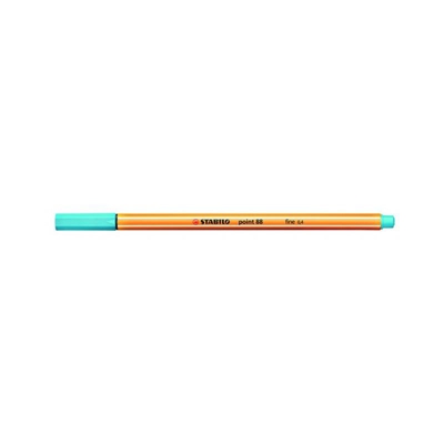 10 x penna stabilo point 88 fineliner 0,4 mm azzurro lif stpt88ax10