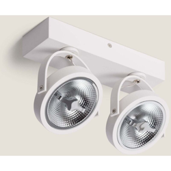 Ledkia - Faretto LED CREE da Superficie Orientabile AR111 30W Regolabile Bianco Bianco Naturale 4000K en oferta