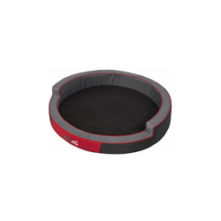 R1 RIECZA2 R1 Pet Bed Ringo Exclusive Black, Black Fur, S, Black, 1.2 kg - Hobbydog precio