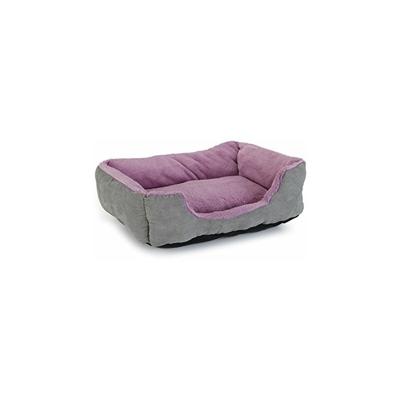 Baboo - Lettino per Gatti, 37 cm, Colore: Grigio/Viola - Beeztees