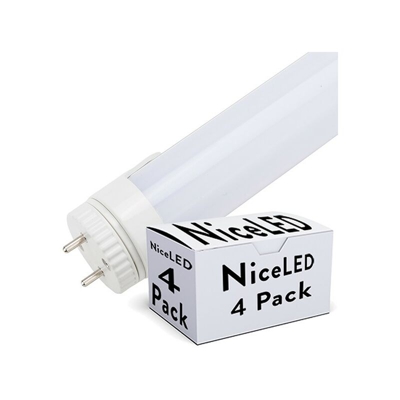 Pack 4 Tubo LED 1200Mm Testa Girevole 18W 1673Lm 30.000H | Bianco Freddo (GR-T8RDDG18W-O-CW-PK4-AP)