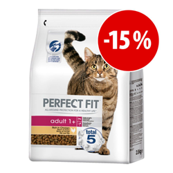 Prezzo speciale! Perfect Fit Gatto - 650 g Natural Vitality Adult 1+ Salmone & Pesce bianco precio