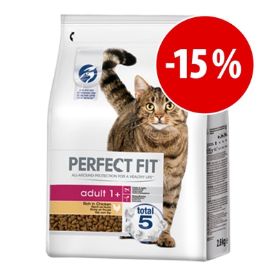 Prezzo speciale! Perfect Fit Gatto - 650 g Natural Vitality Adult 1+ Salmone & Pesce bianco