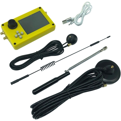 Asupermall - Display LCD tattile da 3,2 pollici PORTAPACK H2 con HACKRF ONE SDR Diritti di disegno speciali Firmware Radio Mayhem con sistema di