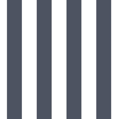 Carta da Parati con Strisce Blu e Bianca - Multicolore - Urban Friends&coffee