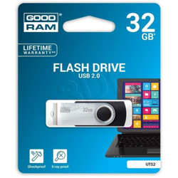 chiavetta pendrive usb goodram twister usb 2.0 32gb nero lif gruts20320k0r1 en oferta