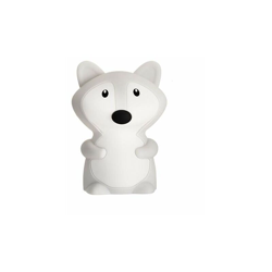 Fox 48041 Night Luce Notturna Volpe per Bambini con Batteria LED Lampada per cameretta con Cambio di Colore in Silicone Senza BPA - Pauleen precio