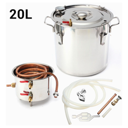 Distillatore di rame fatto in casa 20L Moonshine Alcohol LAVENTE en oferta