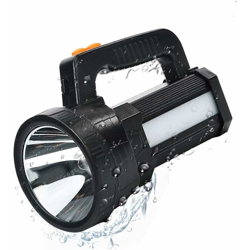 Torcia a LED impermeabile IPX4, 9600mAh / 11000 lumen LED 3 in 1 lampada da campeggio portatile potente, torcia ricaricabile per campeggio e características
