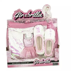 Lgvshopping - Girabrilla Ballerina Dance Set Bambine Set Danza Tutu' Gonna Scarpette e Sacca características