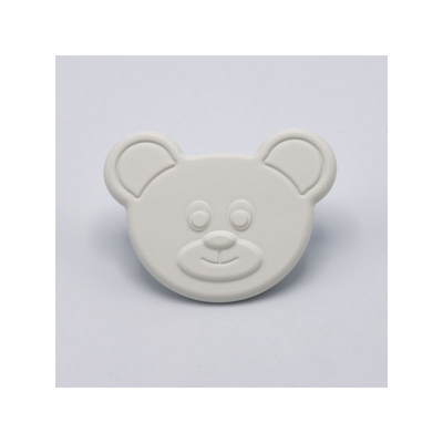 Pomolo Bimbi Yoghi in goffrato fine color opalino