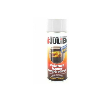 vernice spray lucida temperatura 400ml bianco - Julien