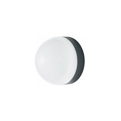 Osram Endura Style Ball Applique/Plafoniera LED per Esterni con Sensore Crepuscolare e di Movimento 12 W, Grigio
