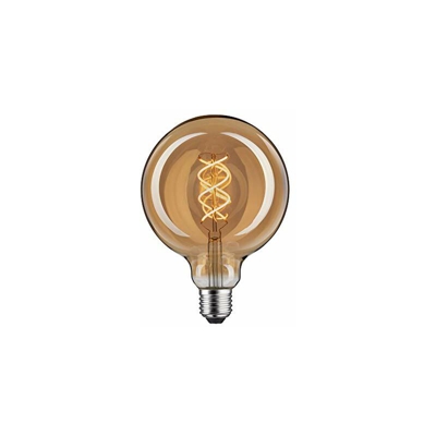 Paulmann 28594 Lampadina LED Globe 4 W 1879 Grand Edition lampadina dimmerabile oro filamento a spirale 2000K luce oro E27