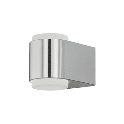 Eglo BRIONES lampada da parete, in alluminio pressofuso, 3Â W, in acciaio inox