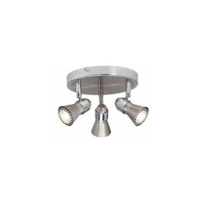 Set di faretti da soffitto, Rotondo, a 3 luci - Brilliant