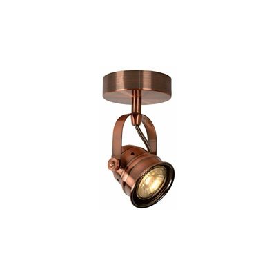 cigalÂ â??Â FARETTO DA SOFFITTOÂ â??Â Diametro 9Â cmÂ â??Â LEDÂ â??Â GU10Â â??Â 2Â X 5Â W 2700Â KÂ â??Â Rame, Metallo, rame, GU10 5 wattsW 230 voltsV