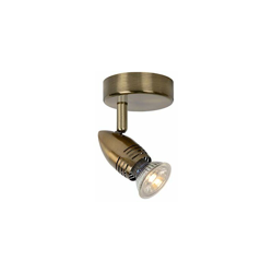 Spot GU10, 5 W, Bronzo, ø 9 cm x 13 cm - Lucide en oferta