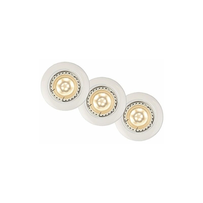 11001/15/31Â A + +, Faretto, in alluminio, 5Â W, GU10, bianco, diametro 8,1Â x 6Â cm - Lucide