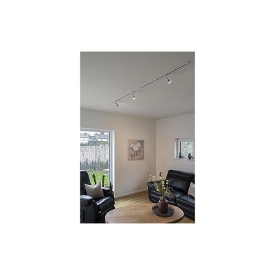 Faretto per illuminazione su binario, incl. adattatore monopolare, GU10 - SLV