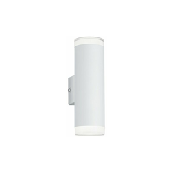 esterno della lampada da parete, metallo, integrato, 4Â W, Bianco Opaco, 8Â x 5.2Â x 16.6Â cm - Reality Leuchten en oferta