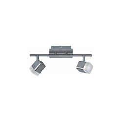Roubaix Lampada da soffitto 4 W, Nickel Matt/WeiÃ? - Reality Leuchten en oferta