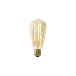 LED lungo filamento Squirrel Cage 4 W 240 V E27 dorato ST64 regolabile - Calex precio